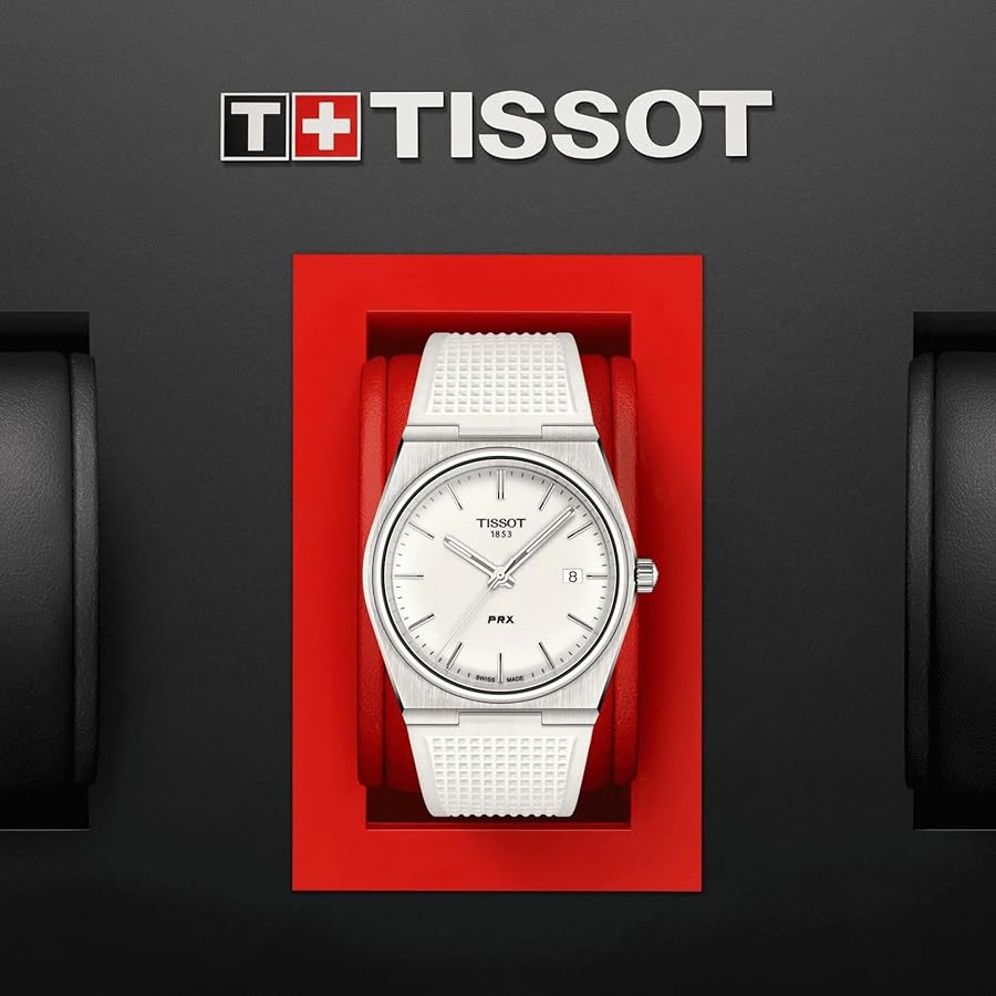TISSOT ホワイト 時計 Amazon.co.jp: [ティソ] 腕時計 TISSOT PRX ラバーストラップ